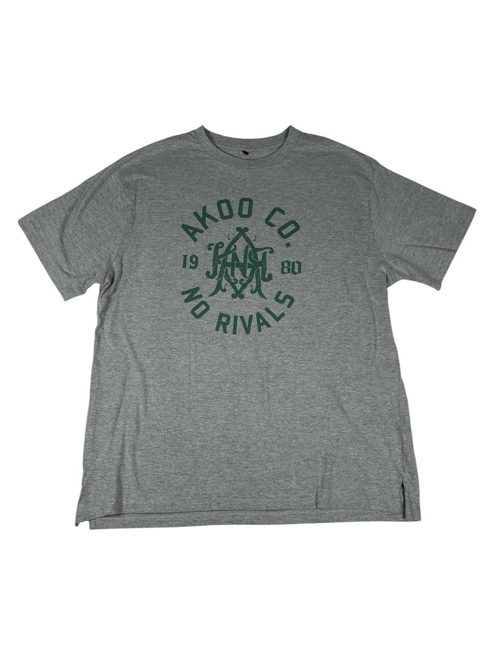 Akoo Men’s No Rivals Gray Tshirt Size XXL
